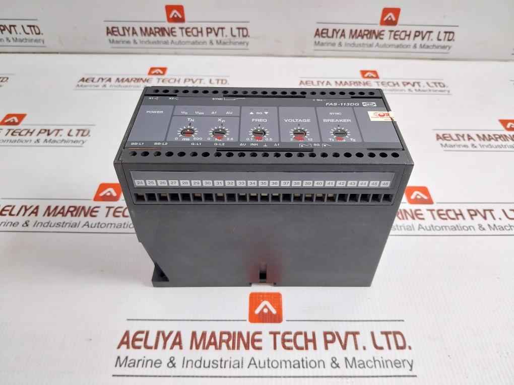 Deif 440V Ac 60Hz Synchronisation & Circuit Breaker Fas-113Dg