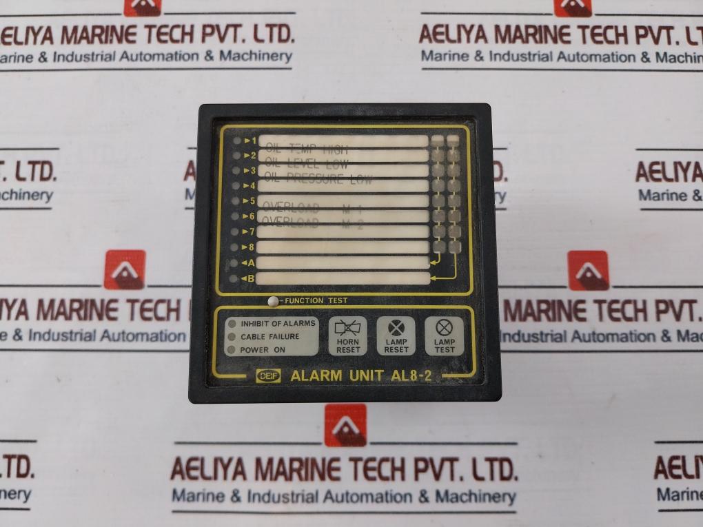 Deif Al8-2 Alarm Unit 12-48Vdc 1043050060A
