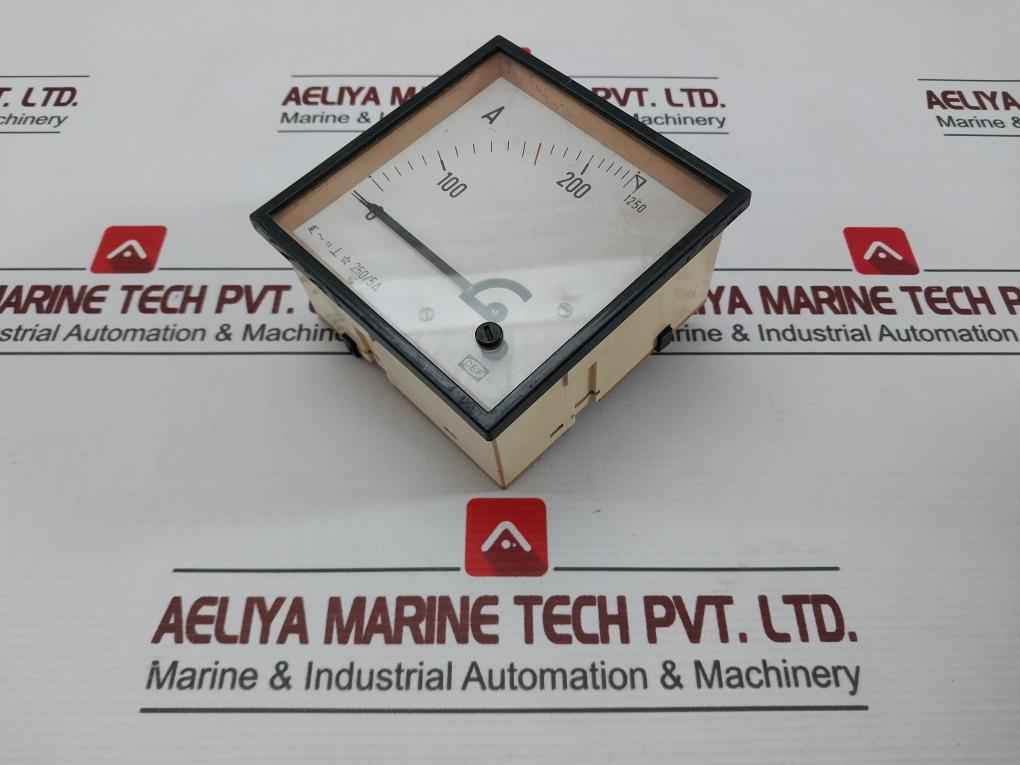 Deif Analog Ammeter 0-250/1250A