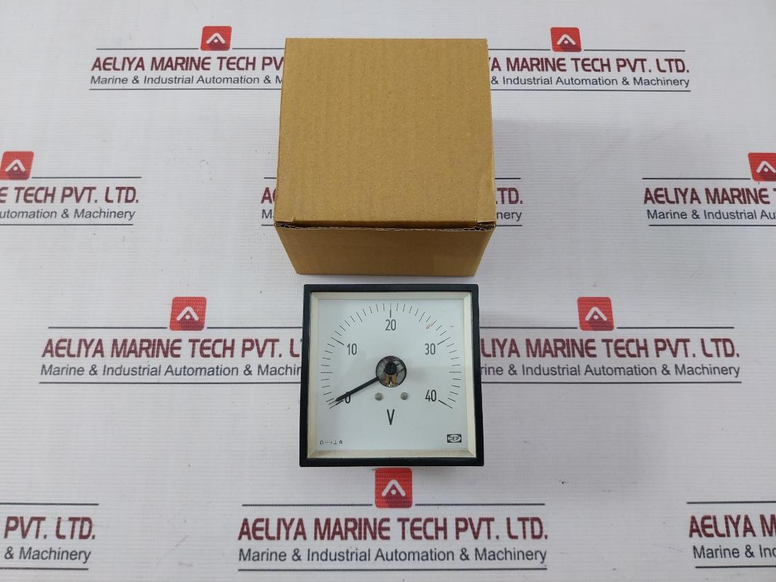 Deif Analog Panel Volt Meter 0-40V 