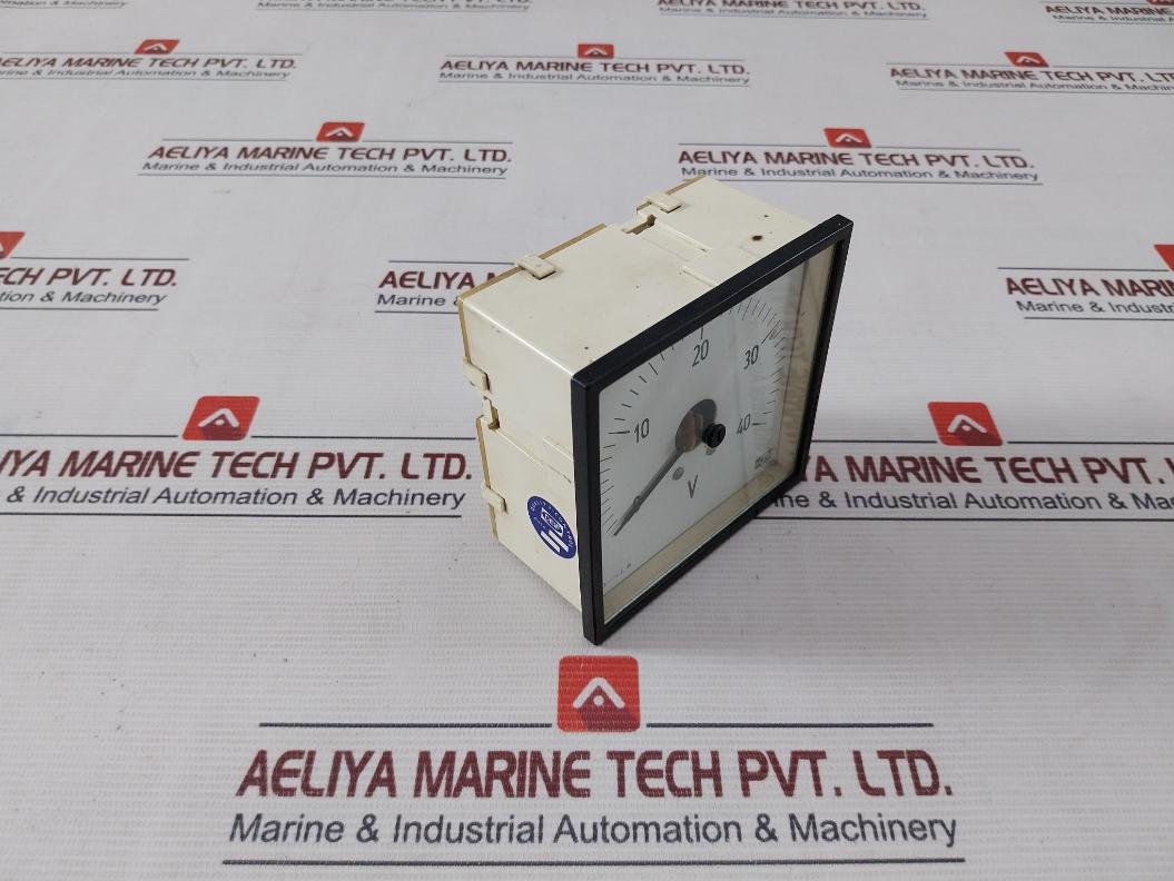 Deif Analog Panel Volt Meter 0-40V 