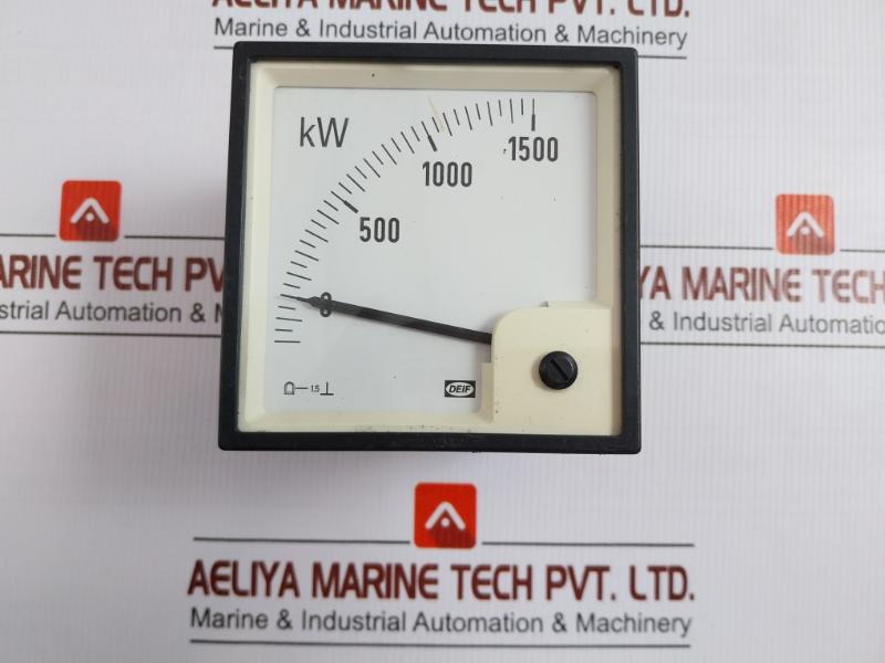Deif Analog Pressure Indicator Meter 380Vac Part No Wq96