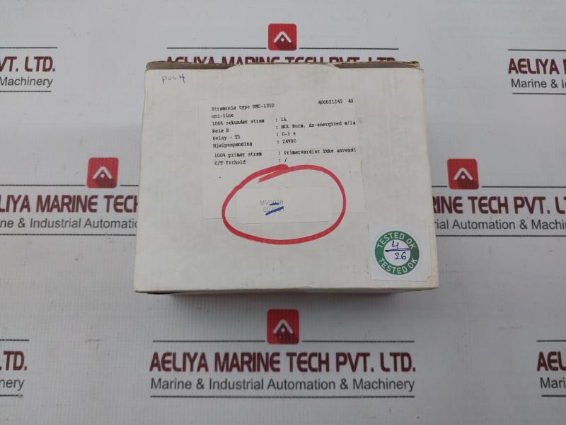 Deif Differential Current Relay 24 Vdc 1A Rmc-131D/2