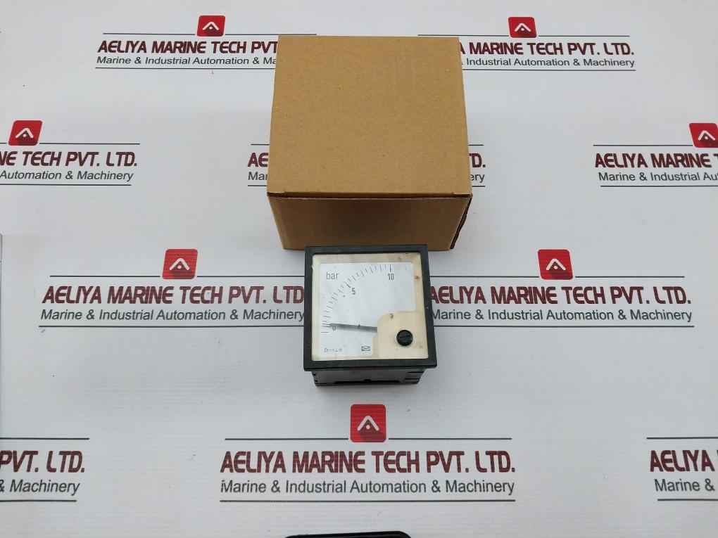 Deif Dq72-x Analog Pressure Meter 0-10 Bar