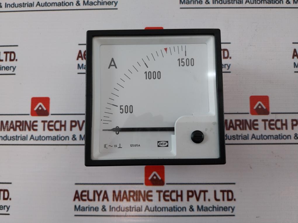 Deif EQ96-X Analog Ammeter 0-1500A , 12579