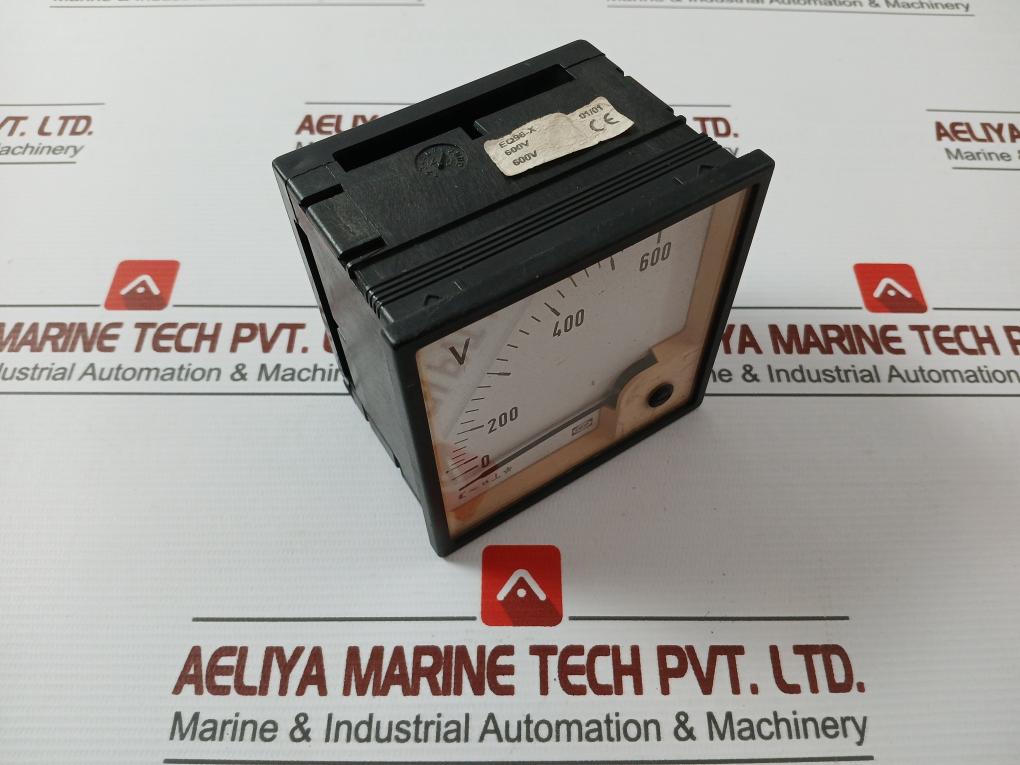 Deif Eq96-x Analogue Voltmeter 0-600V