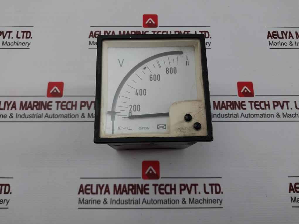 Deif Eq96/2 Voltage Meter 0-800V