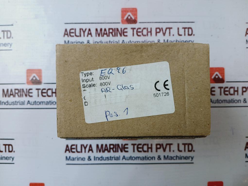 Deif Eq96 Analog Voltage Meter 800V