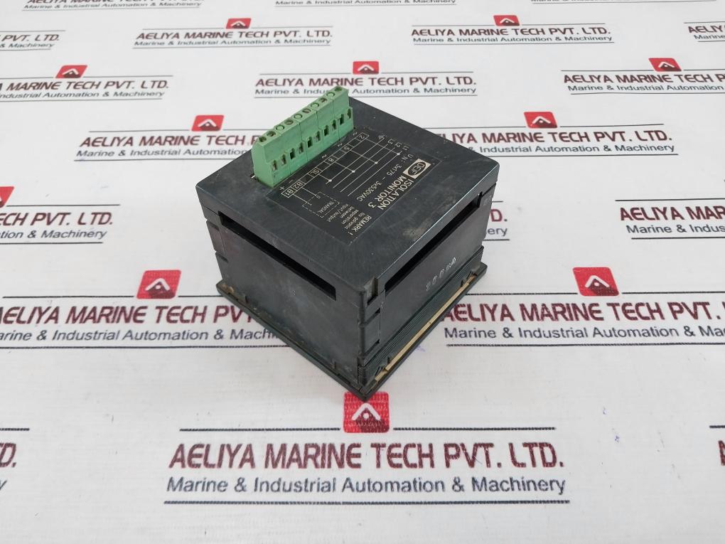 Deif 0-10∞ MΩ Analog Panel Meter Isolation Monitor 3 250KΩ