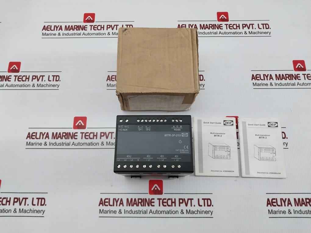 Deif 500V 5A 50-60 Hz Multi-transducer Mtr-3F-215