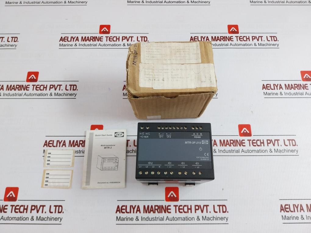 Deif Multi-transducer 500V 5A 50-60Hz Part No Mtr-3F-215