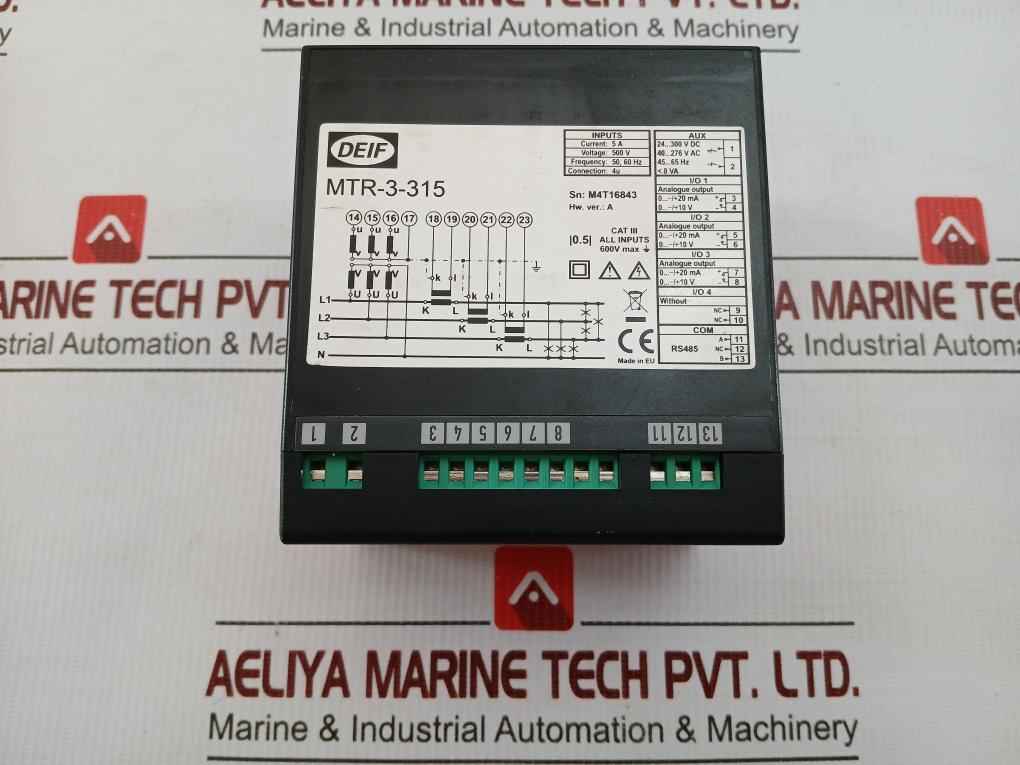 Deif Multi Transducer 19-300Vdc 5A Mtr-3-315