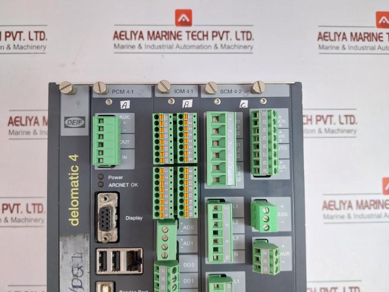 Deif Multifunction Pms Control System Delomatic 4 Part No Dgu 0001
