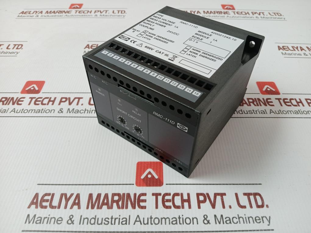 Deif Short Circuit Relay 24Vdc Rmc-111D