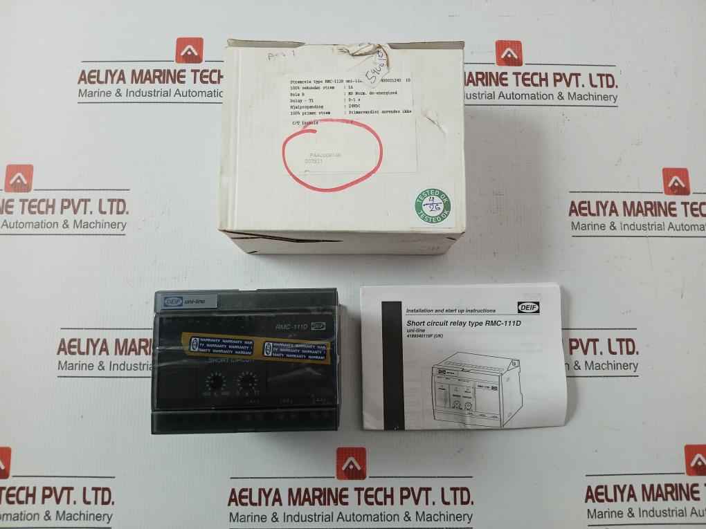 Deif Short Circuit Relay 24Vdc Rmc-111D