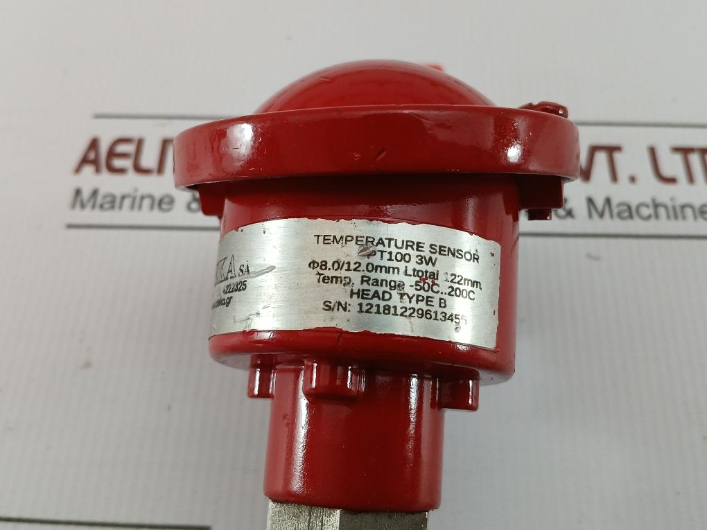 Pt100 3W Deka Temperature Sensor