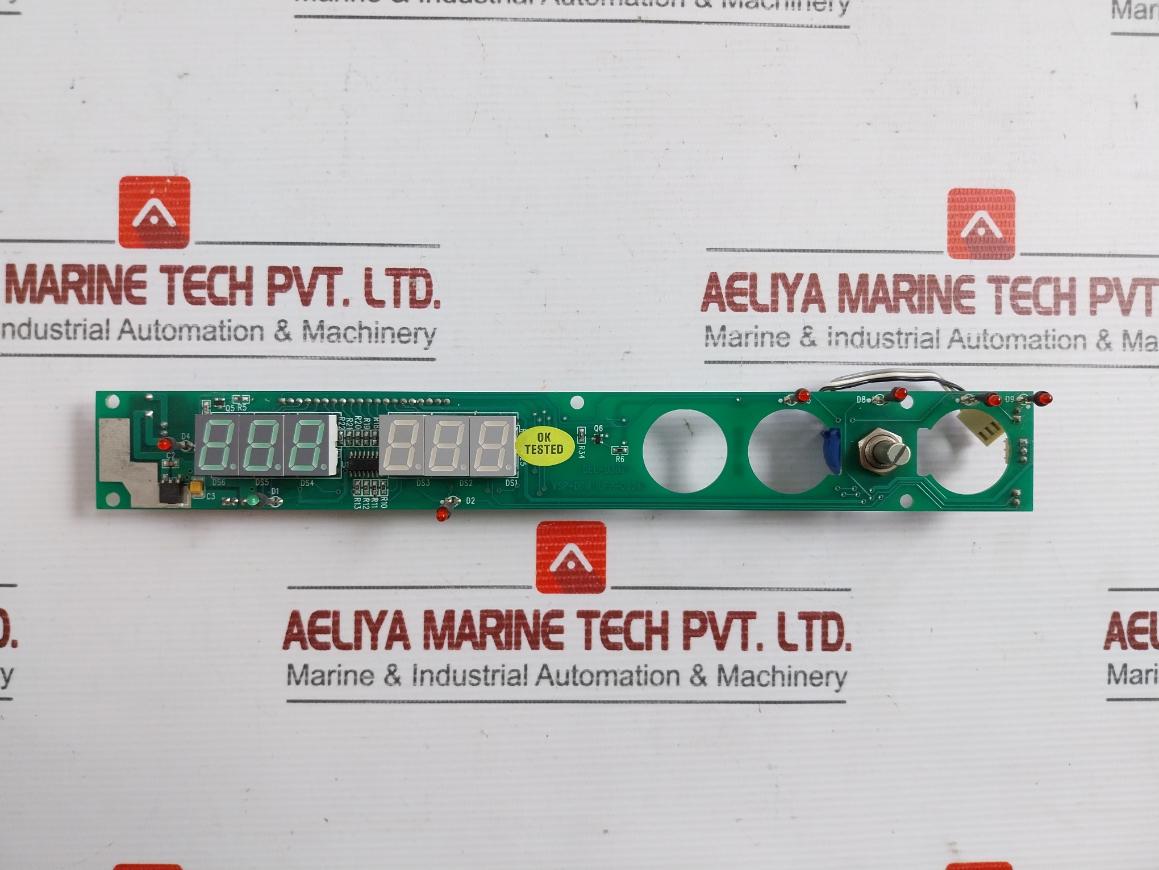 Del-0387D Control And Display Pcb Card Vsp-dpm 1Ufp-0604D 94V-0