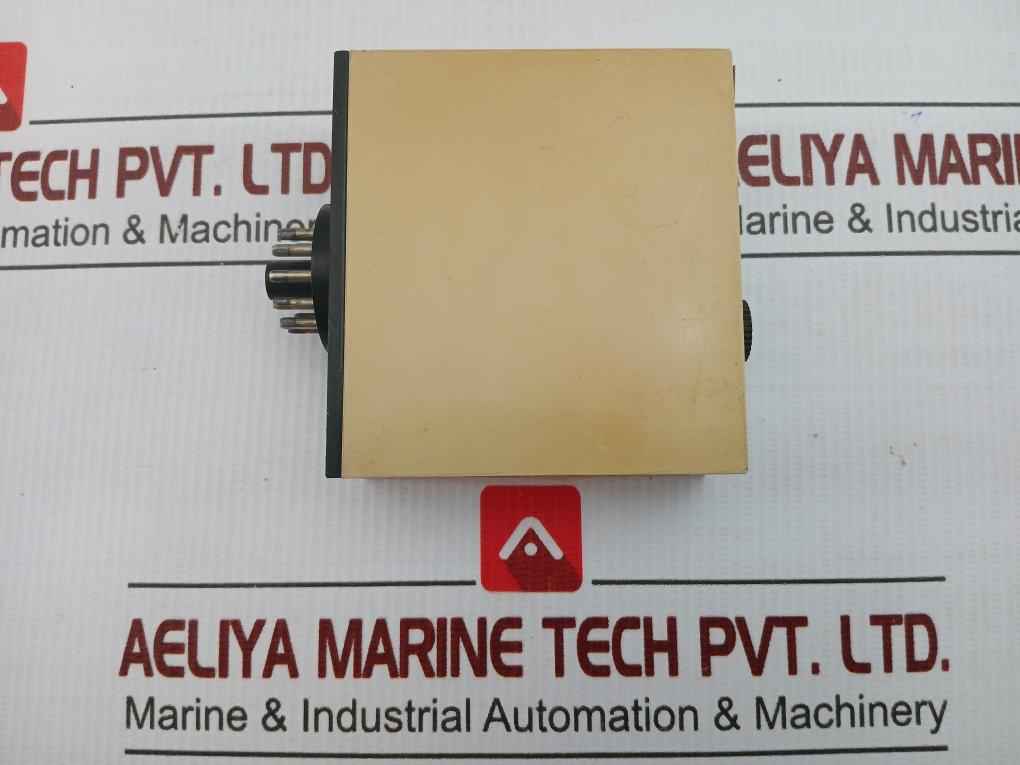 Delay-on-operate Timer Relay 30-600 Sec Electromatic Sa 205 220