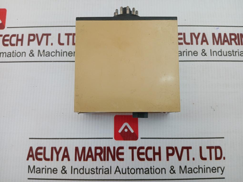Delay-on-operate Timer Relay 30-600 Sec Electromatic Sa 205 220