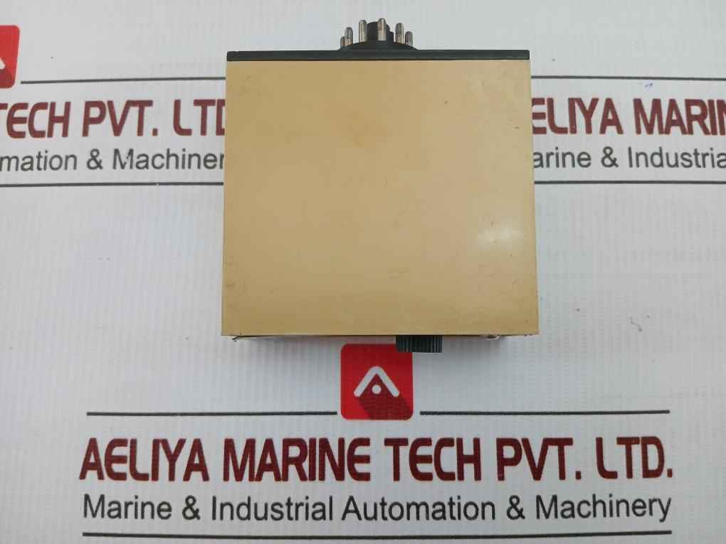 Delay-on-operate Timer Relay 30-600 Sec Electromatic Sa 205 220