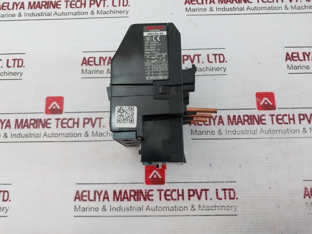Delixi Electric Jrs1Ds-93 Thermal Overload Relay 660V 55-70A Iec 60947-4-1