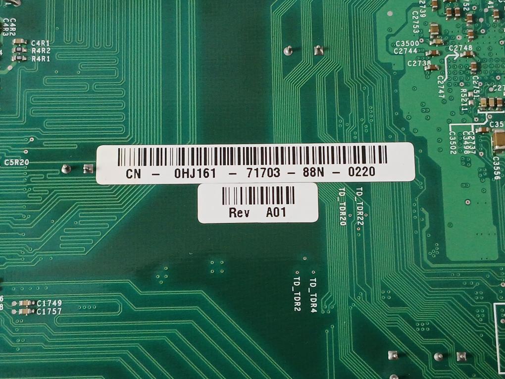 Dell Da0S56Mb8I0 Server Motherboard Rev I Cn-0Hj161-71703-88N-0220