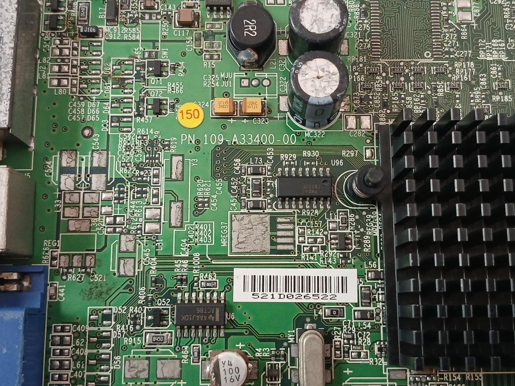 Dell Pci-express Graphics Car Rev-a01 Part No 109-a33400-00