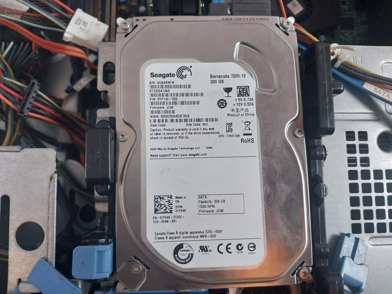 Dell Precision T5500 Workstation 51154290-500 Dcta 320 Gb