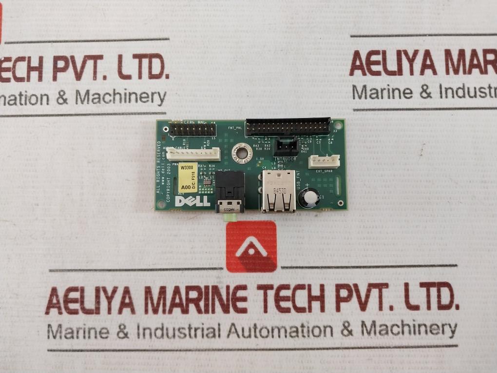 Dell Pwb T3494 Front Audio Panel Pcb Module F518 Rev: A00 105 C 300V
