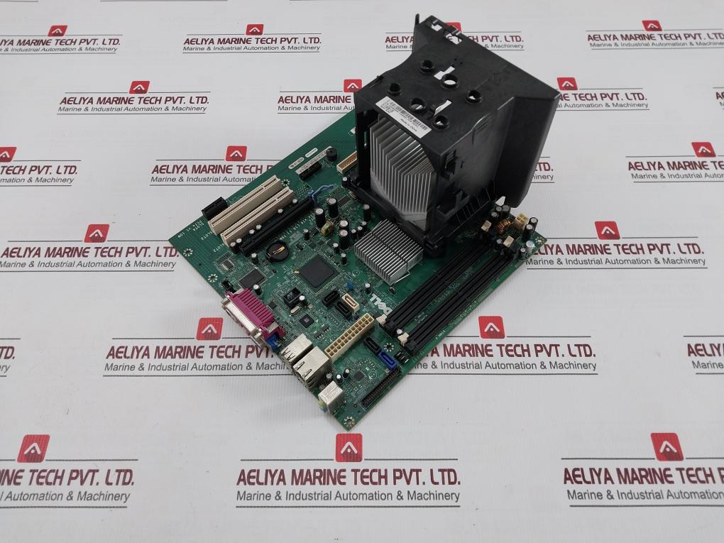 Dell Cn-0Gm819-13740-7Cf-085C Motherboard W/ Cpu Heatsink P46636A A02-008