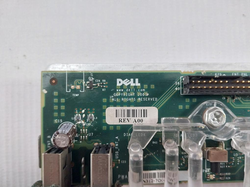 Dell Pwa Cn312-7Ck-07Wr Input Output Panel Rev: A00