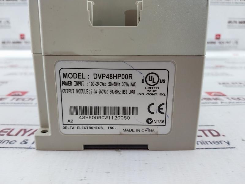 Delta Dvp-48Hp Dvp48Hp00R Digital Extension Module 100-240Vac 50/60Hz 30Va Max