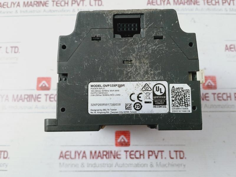 Delta Dvp32Xp200R Plc Input/Output Point Extension 32Xp200Rw17350038 16Di/16Do