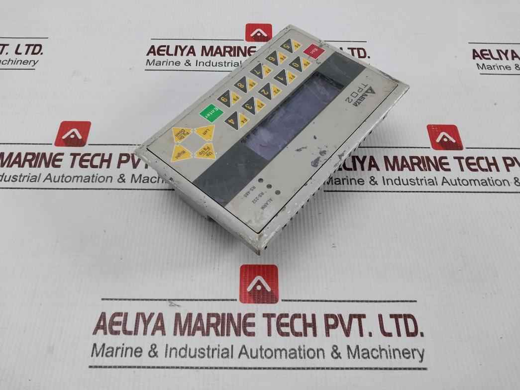 Delta Tp02g-as1 Human-machine Interface Text Panel 24vdc 3w (not Working)