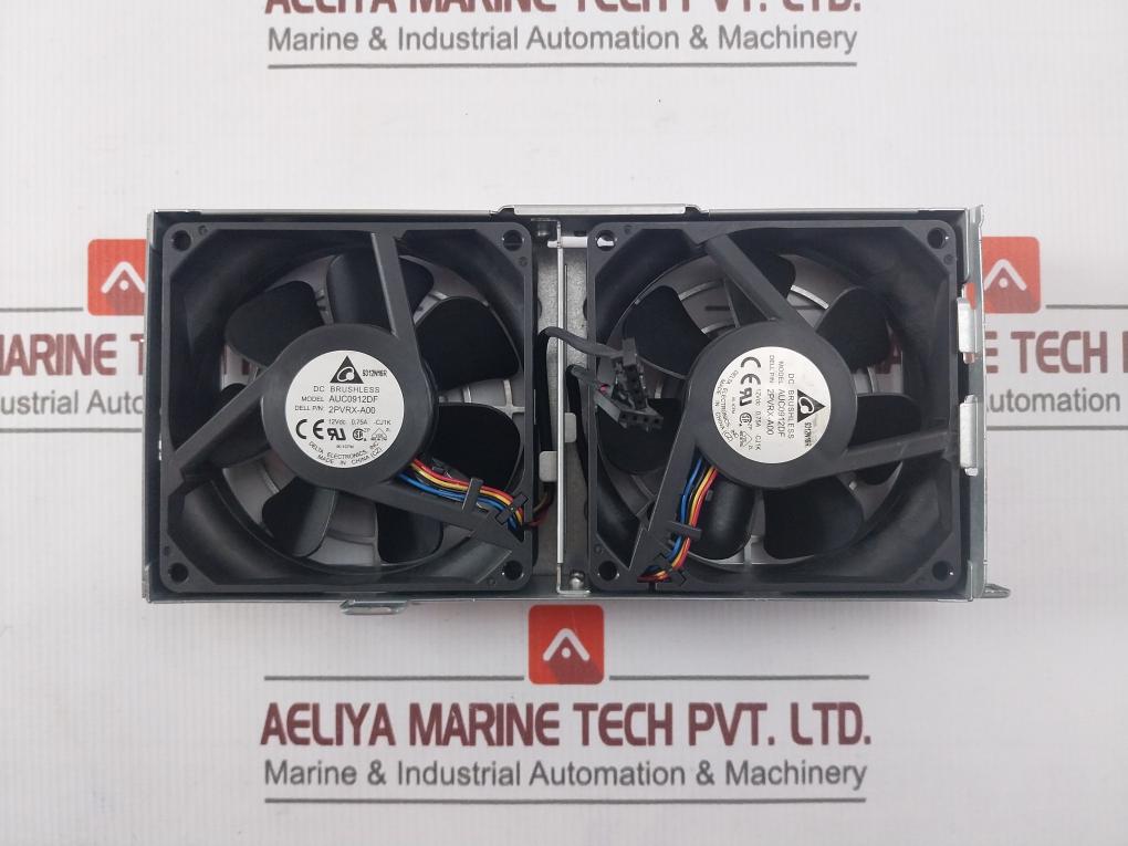 Delta Auc0912Df Dc Brushless Cooling Fan 12Vdc 0.75A