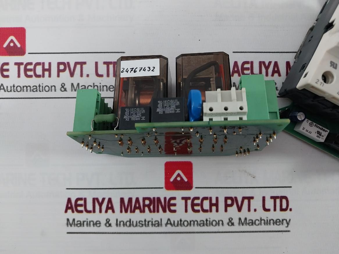 Demag 719 465 45-06 Control Board Lc1D18 Awg 8-18 Cu 75C Gv2-le16 14