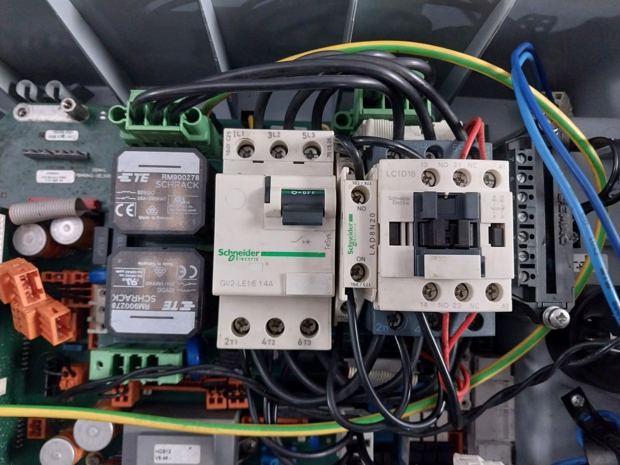 Demag 71946945-05.500 Electrical Control Panel 25A/250Vac