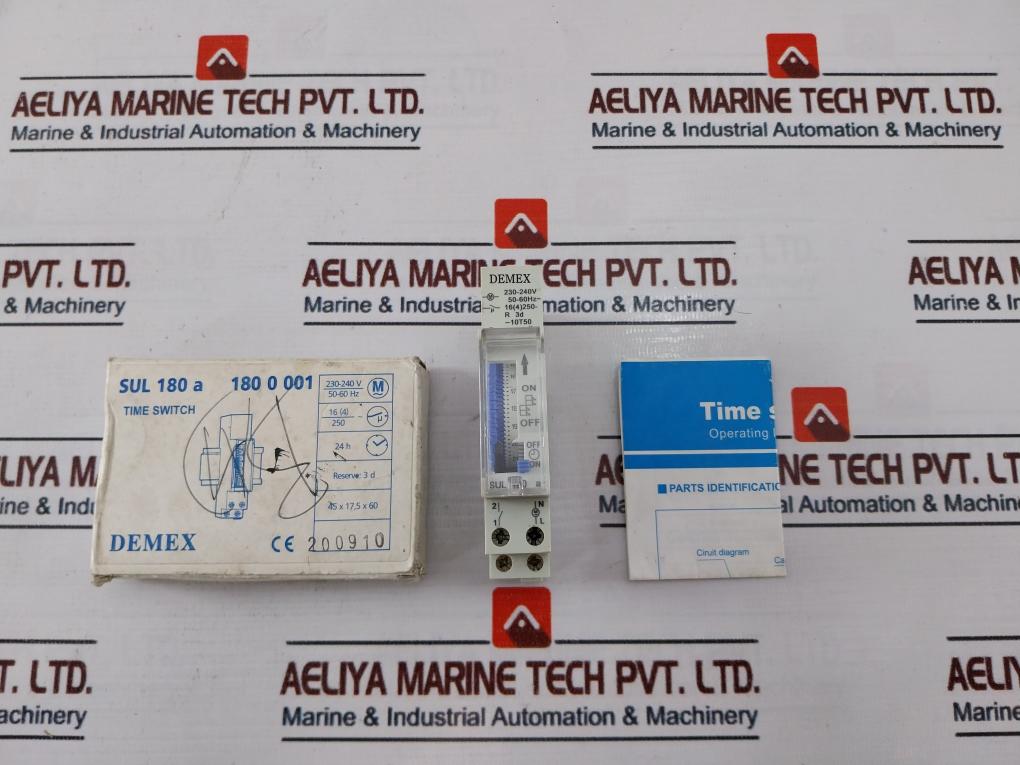 Demex Sul180A Analogue Time Switch 230-240V 50/60Hz