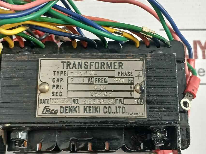 Denki Keiki 3-phase Transformer Tta-10L