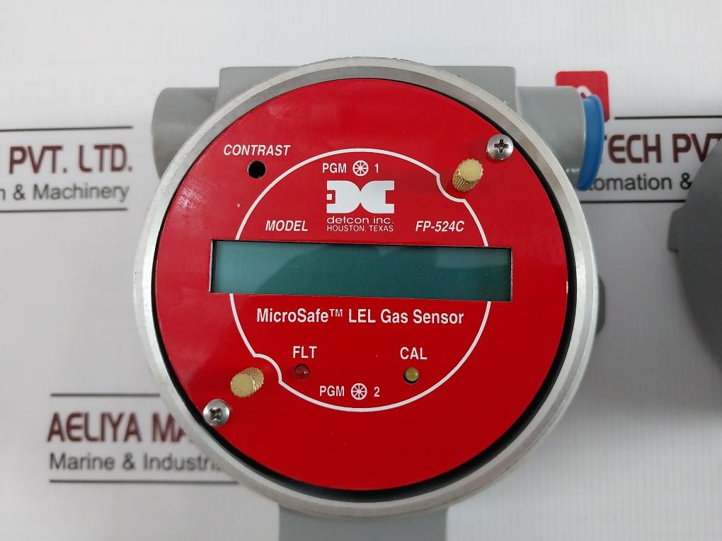 Detcon Fp-524C Microsafe Lel Gas Sensor 16431Aaeb, Spm26129 1109