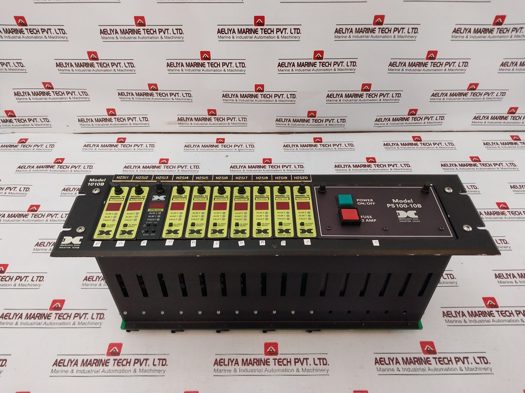 Detcon Ppm H2S Hydrogen Sulfide Monitor Ps100-10B