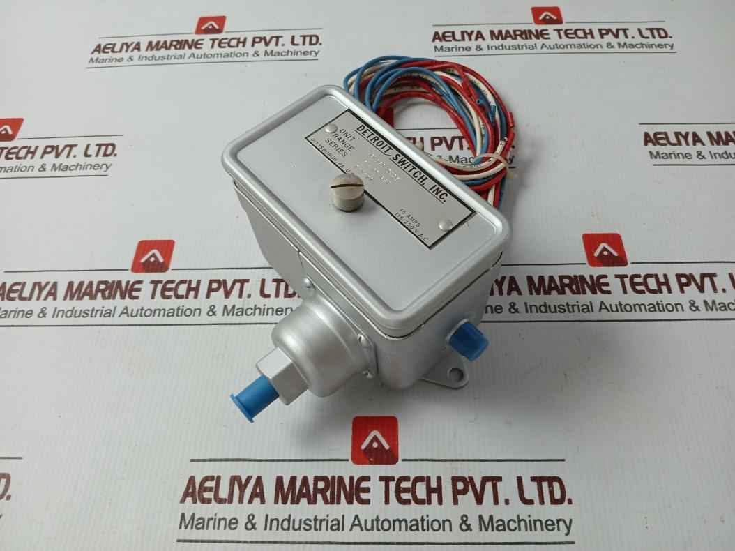 Detroit Switch 4K5B26D00B Industrial Pressure Control Switch 115/230 Vac