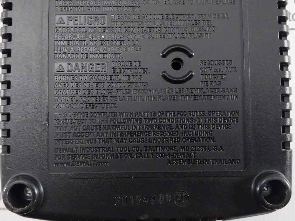 Dewalt Dw9116 1-hour Automatic Battery Charger 7.2V–18V