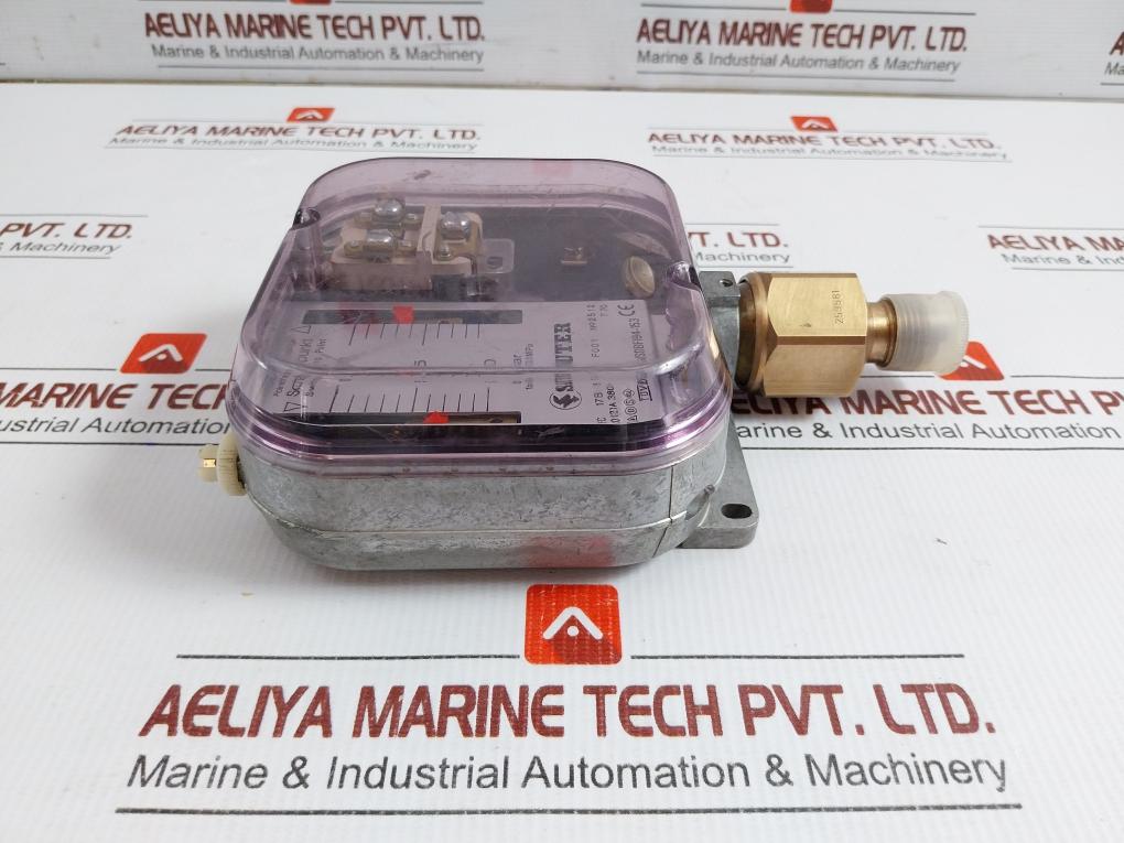 Dfc-17B-76-F001-Pressure-Switch-0-10-Bar-Sauter-208983-6