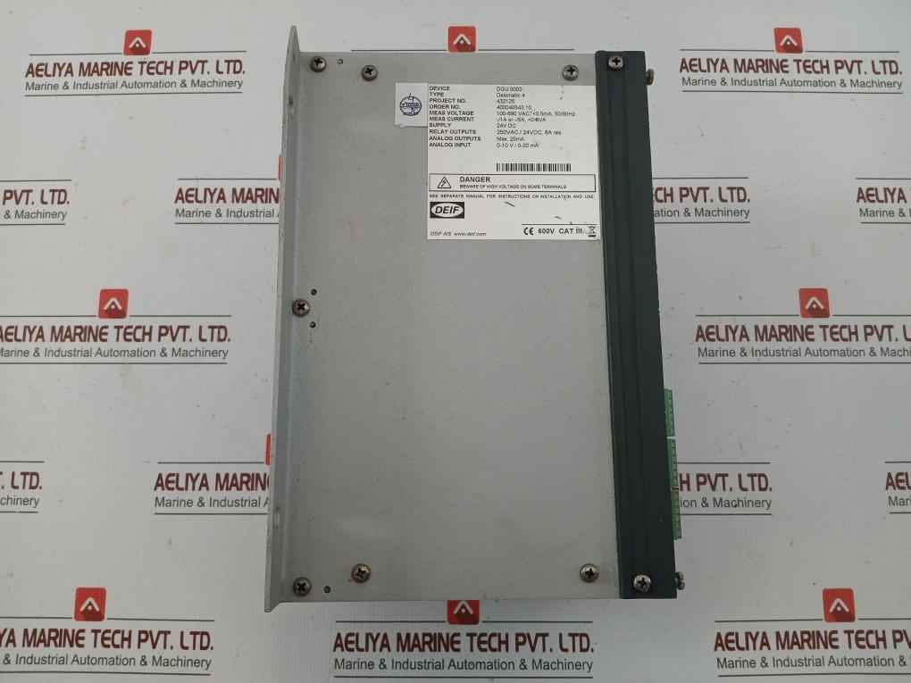 Dgu 0002 Delomatic 4 Generator Control System Deif 24Vdc 50/60Hz
