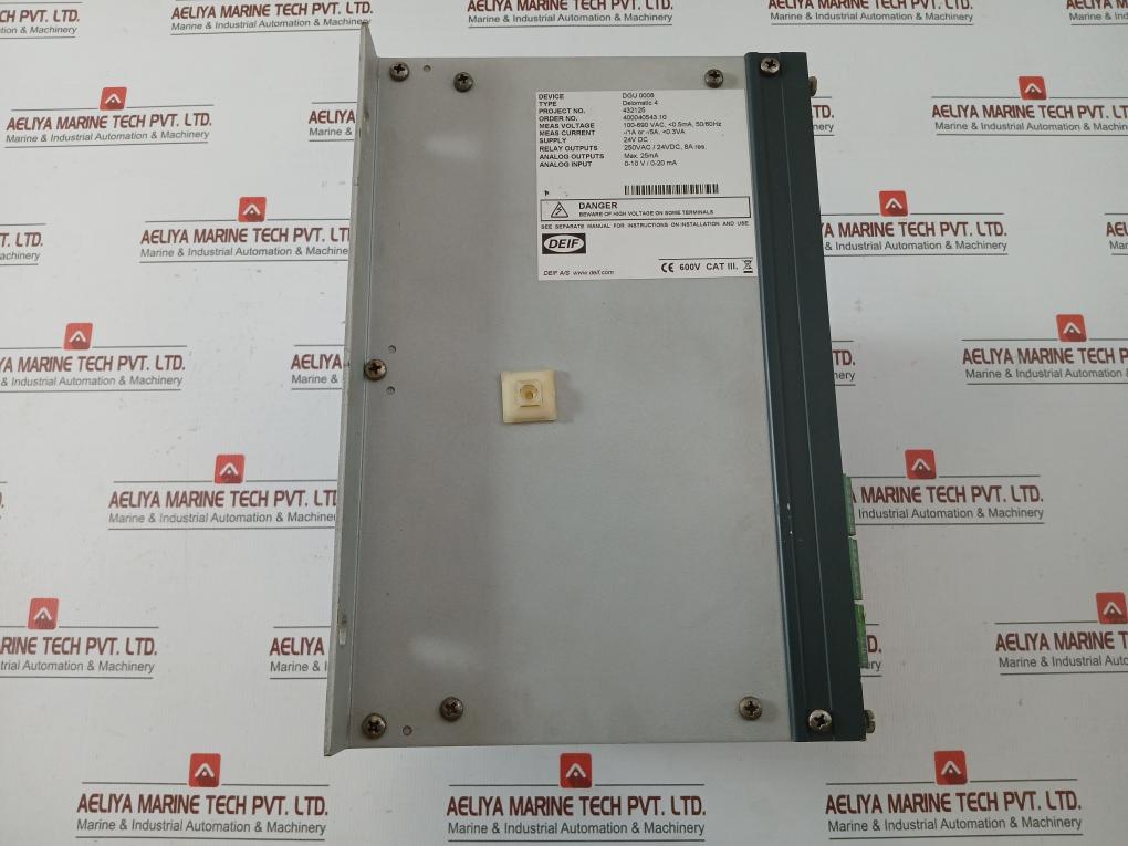 Dgu 0008 Delomatic 4 Control Panel Input 0-10V/0-20Ma Deif