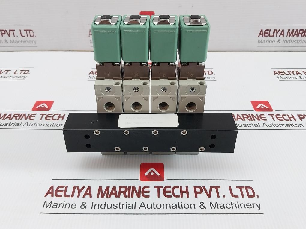 Dh278202044-1-16Bar-Numatics-Pneumatic-Solenoid-Valve-Manifold-Assembly-208734-6