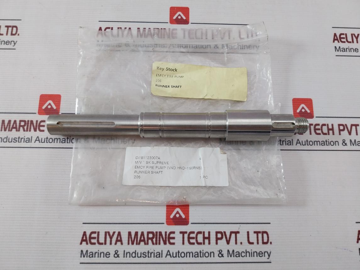 Di181123007A Runner Shaft Emcy Fire Pump