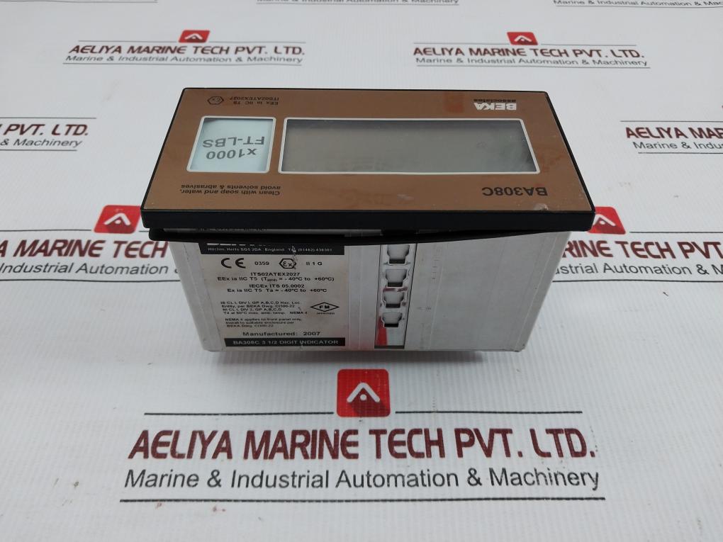 Digital-3-1-2-Digit-Indicator-4-20Ma-40-C-To-60-C-Beka-Associates-Ba308C-208733-4