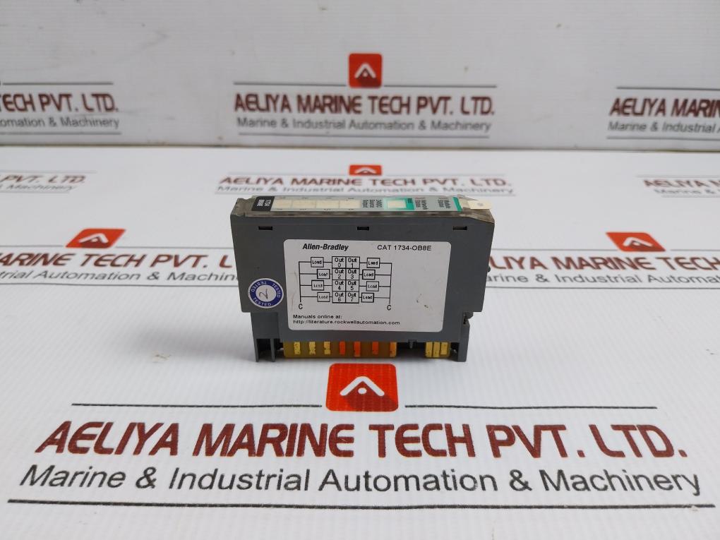 Digital-I-O-Module-24-Vdc-Ser-C-Allen-bradley-1734-ob8E-208913-3